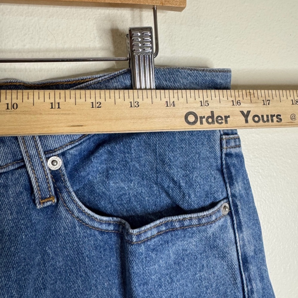 Calvin Klein Jeans Men's Straight Leg Denim Blue Jeans 33x30 90s retro - Picture 7 of 10